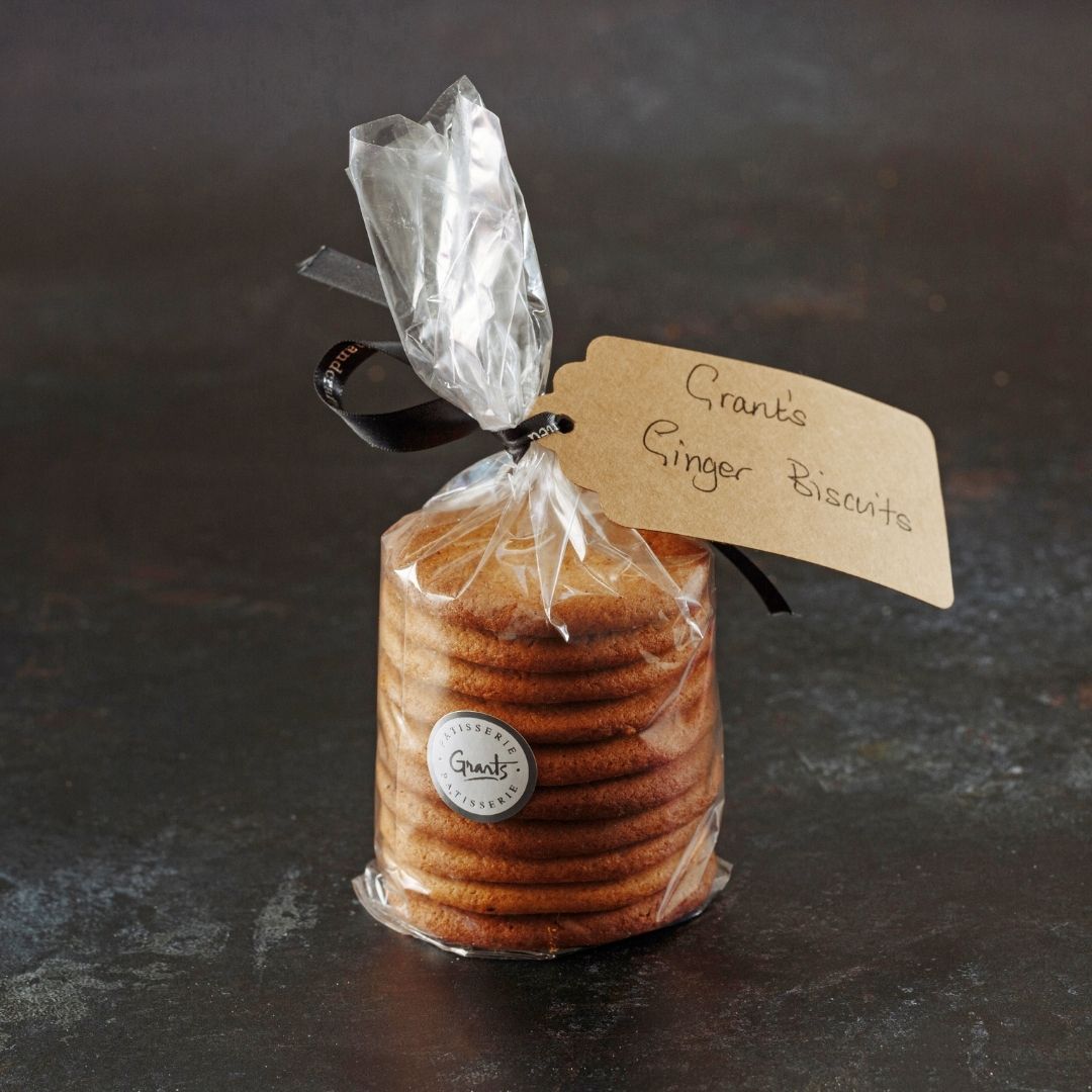 Ginger Snap Biscuits (Pack of 10) - Grant's Bakery