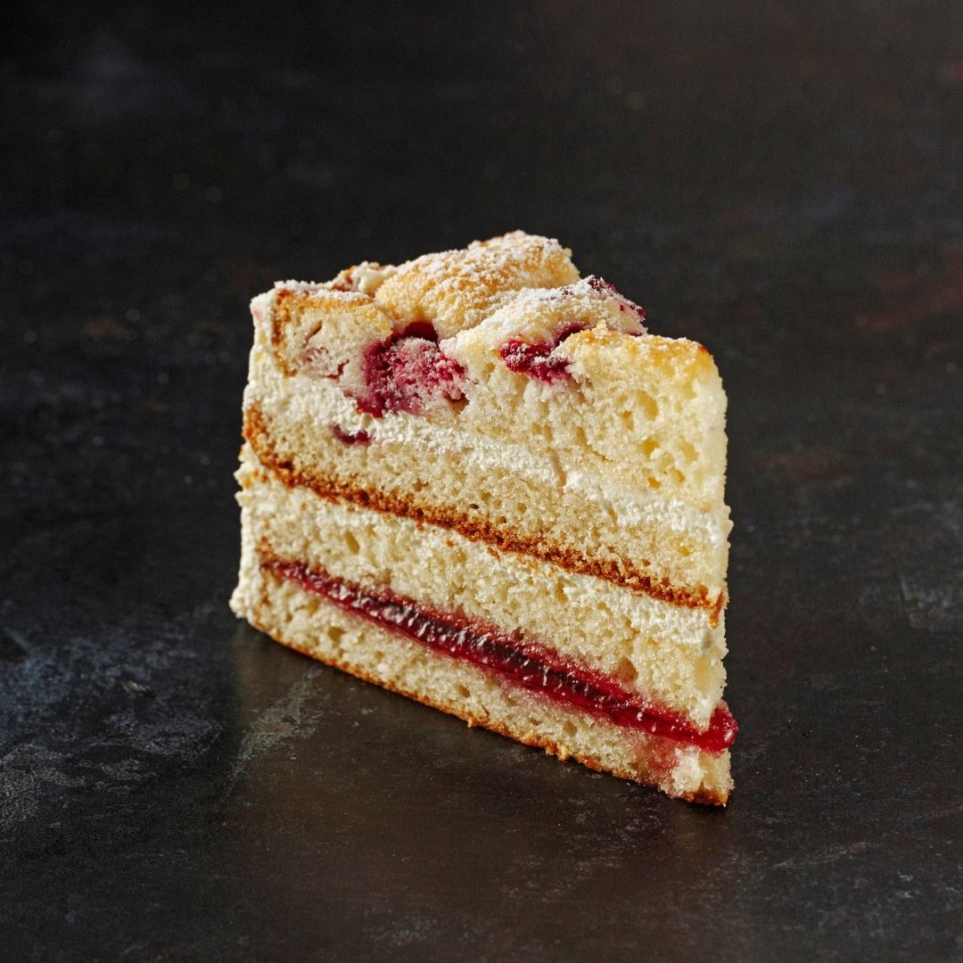 Raspberry & White Chocolate Layer Cake - Grant's Bakery